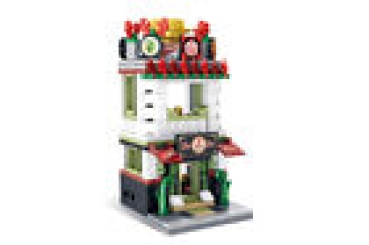 Panlos 657036 Mini Street View Hot Pot Restaurant